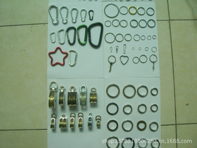 直銷供應鋅合金狗扣鑰匙扣 手袋繩帶通用，防銹耐用